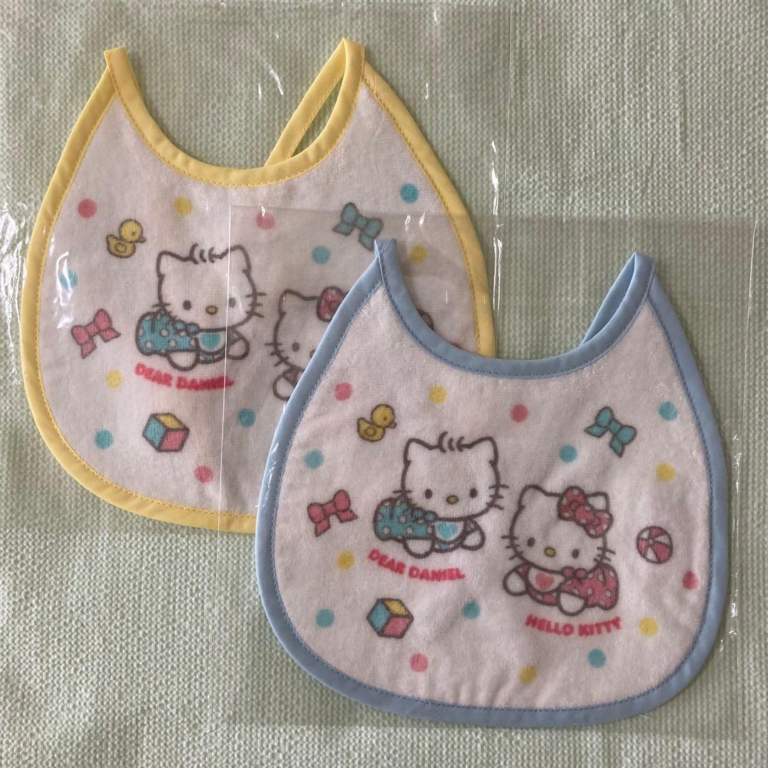 ハローキティ ダニエル ベビースタイ 2枚 平成レトロ レア - メルカリ