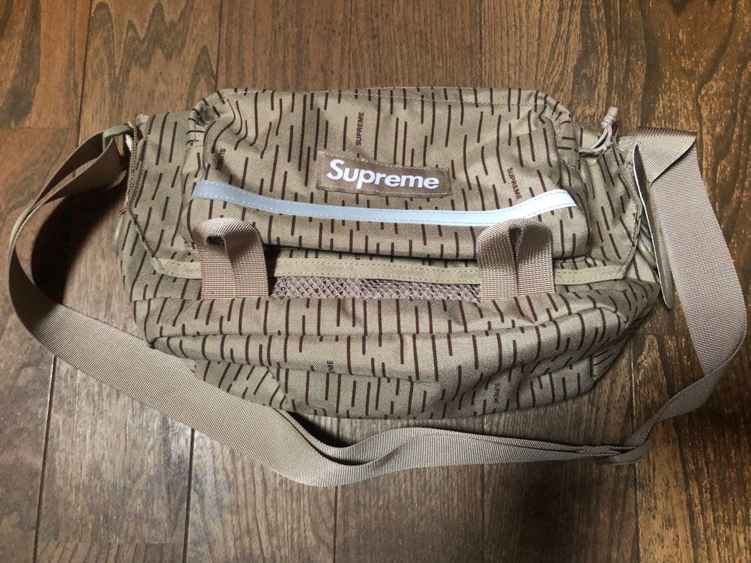 バッグ Supreme 24FW Messenger Bag Tan Raindrop