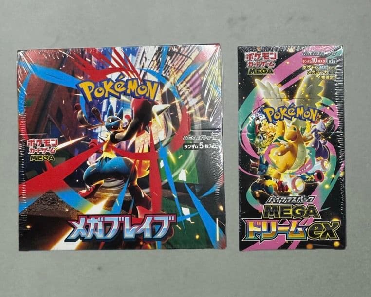 ポケモンカード　メガブレイブ　MEGAドリームex 各種1BOX