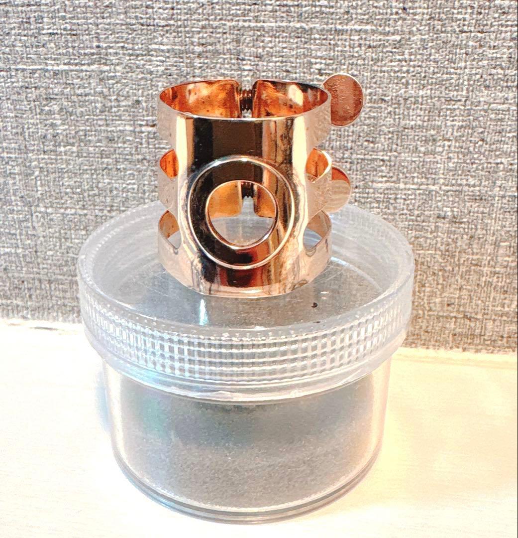 ウッドストーン♡Bbクラリネット用リガチャーPGP ウッドストーン B♭クラリネットリガチャー PinkGP（ピンクゴールド