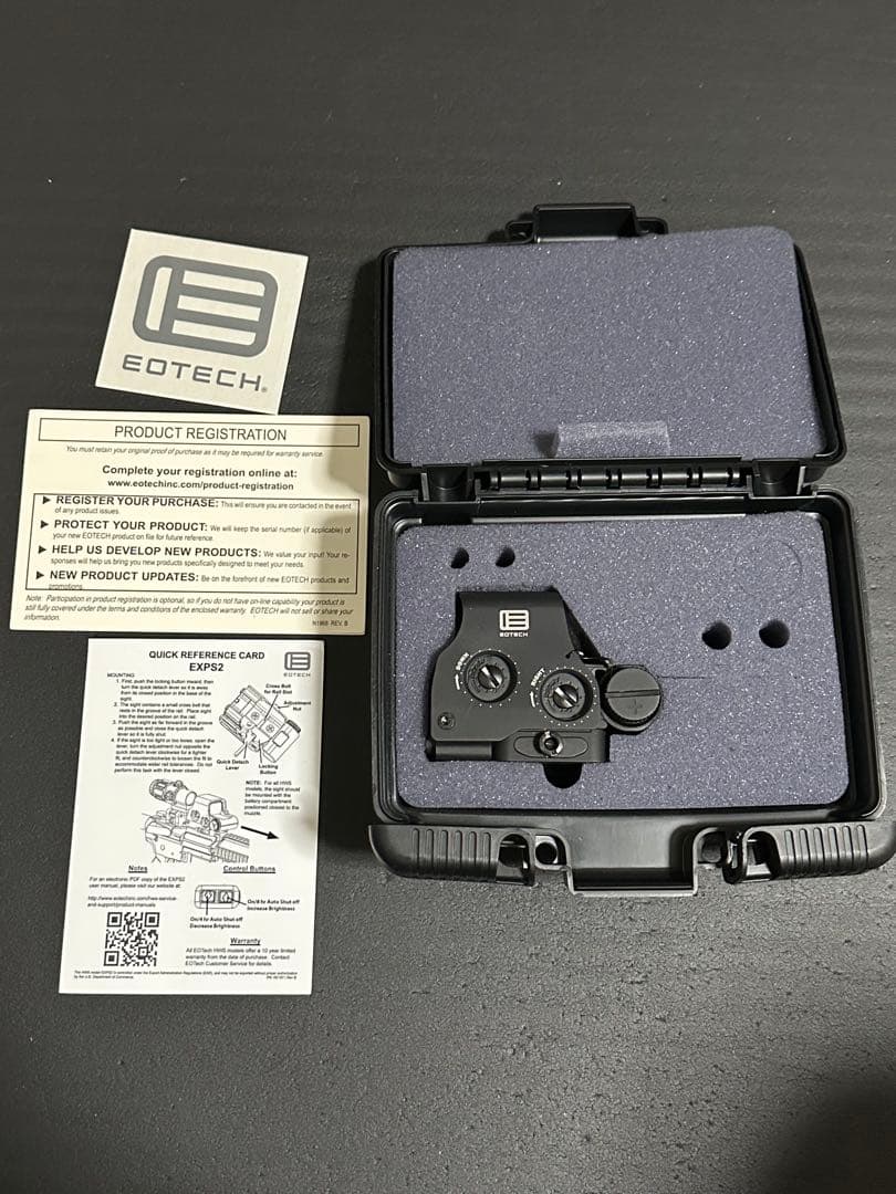 【実物】EOTECH EXPS2-0 BLACK ホロサイト ブラック