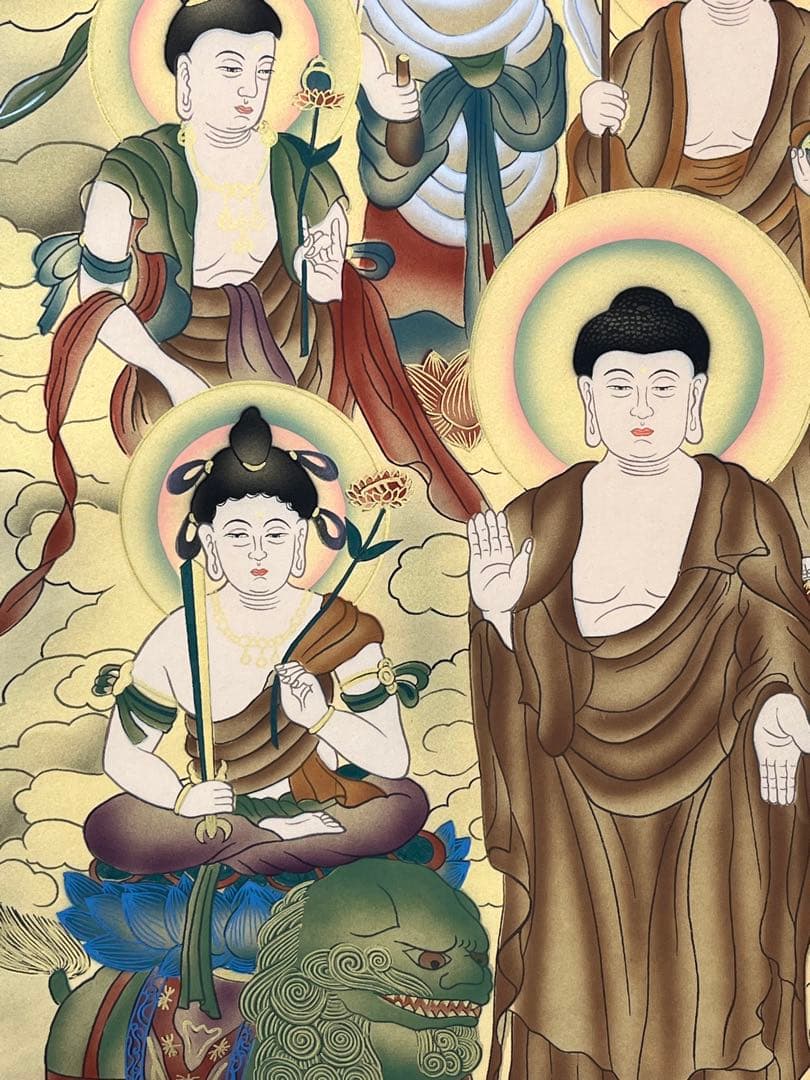 掛軸 寛済作「 端雲十三佛之画 」1254 - メルカリ