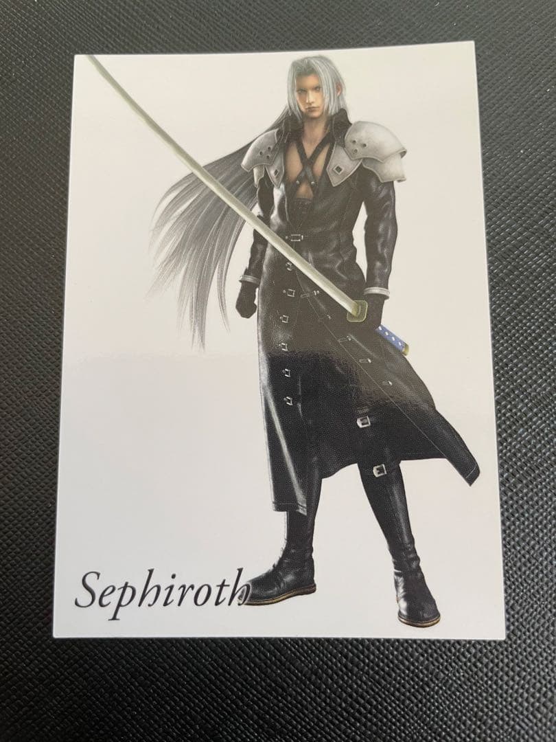FF7 25thアニバーサリーアートミュージアム デジタルカード セフィロス