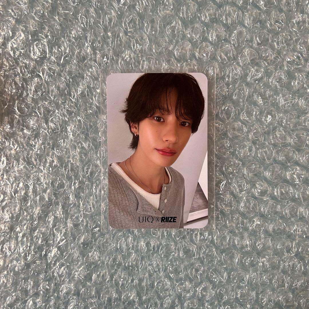 RIIZE ANTON アントン UIQ POPUP 購入特典 トレカ - メルカリ