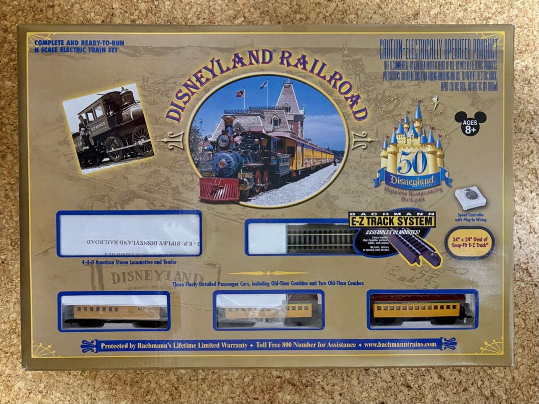 お*る様 ディズニーランド鉄道 開園50周年記念限定 Nスケール 電動鉄道セット