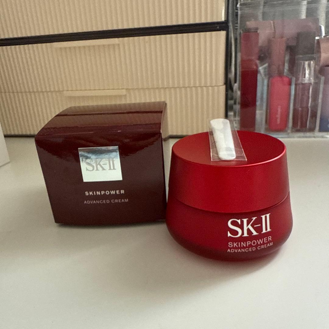 新品未開封SKⅡ スキンパワー アドバンストクリーム 80g