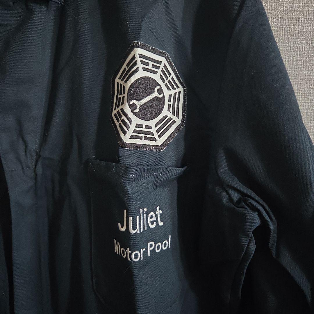 海外ドラマLOST ダーマイニシアティブ つなぎ レプリカ ネイビー