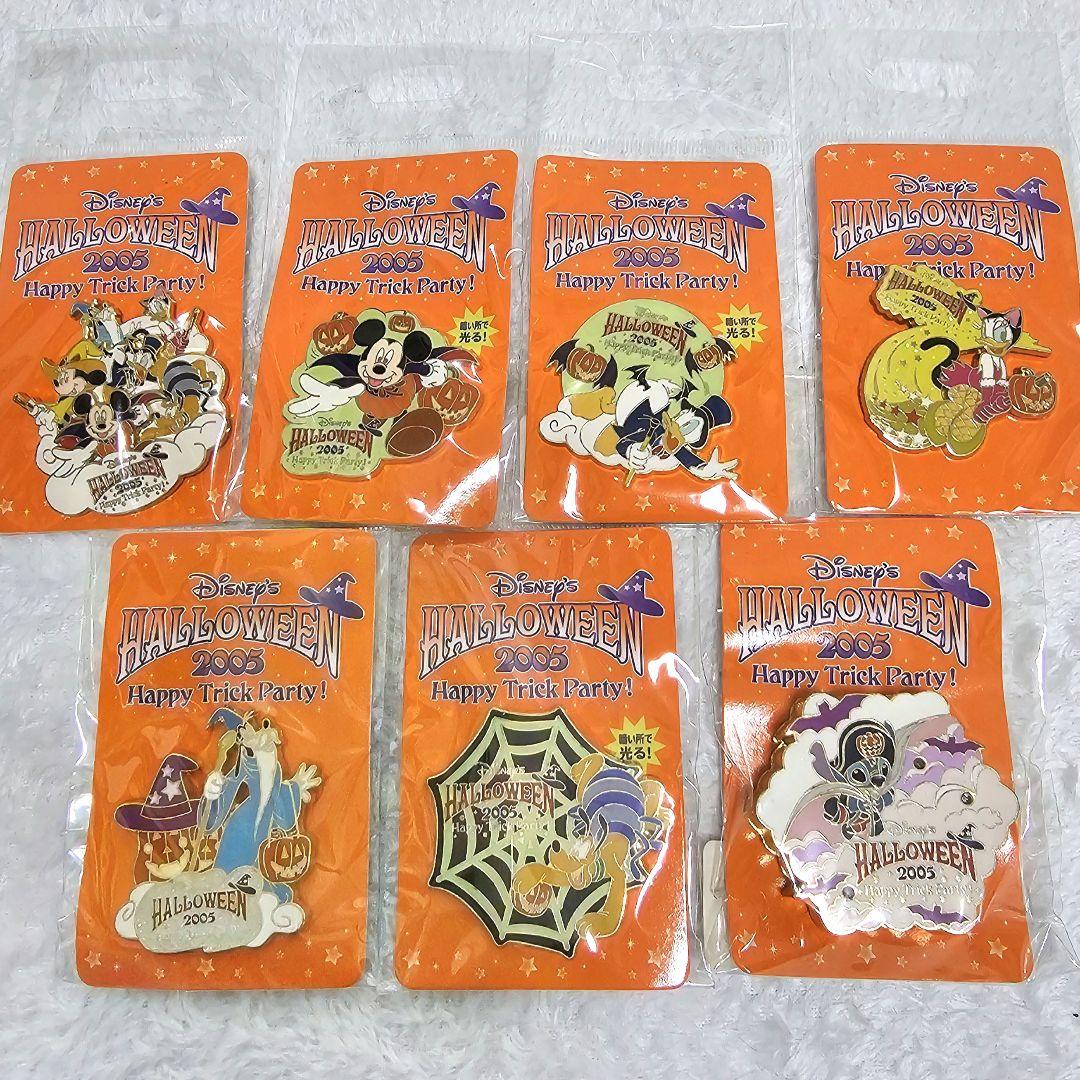 DisneyStore Halloween 2005 限定ピンバッジ まとめ売り ディズニー ミニゲーム ハロウィン ピンバッジ 5個セット｜Yahoo