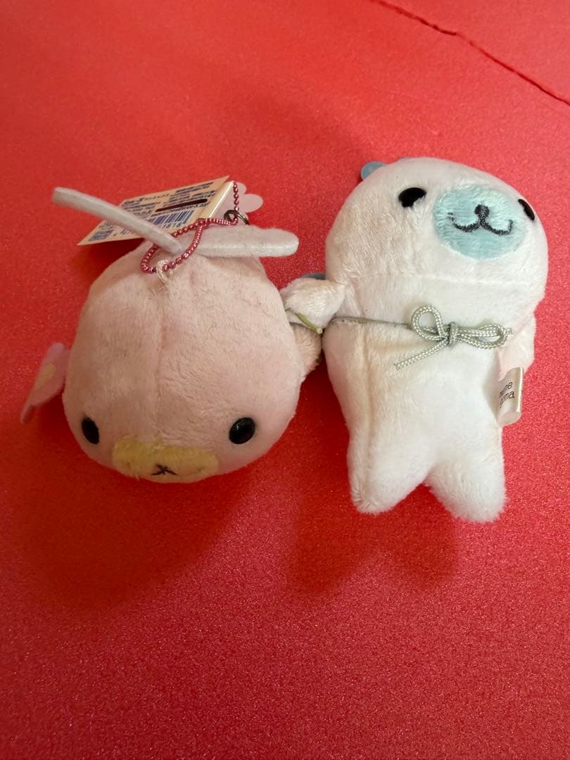 サンエックス　まめゴマ　ゴマフィンガーパペット　ストラップ　マスコット