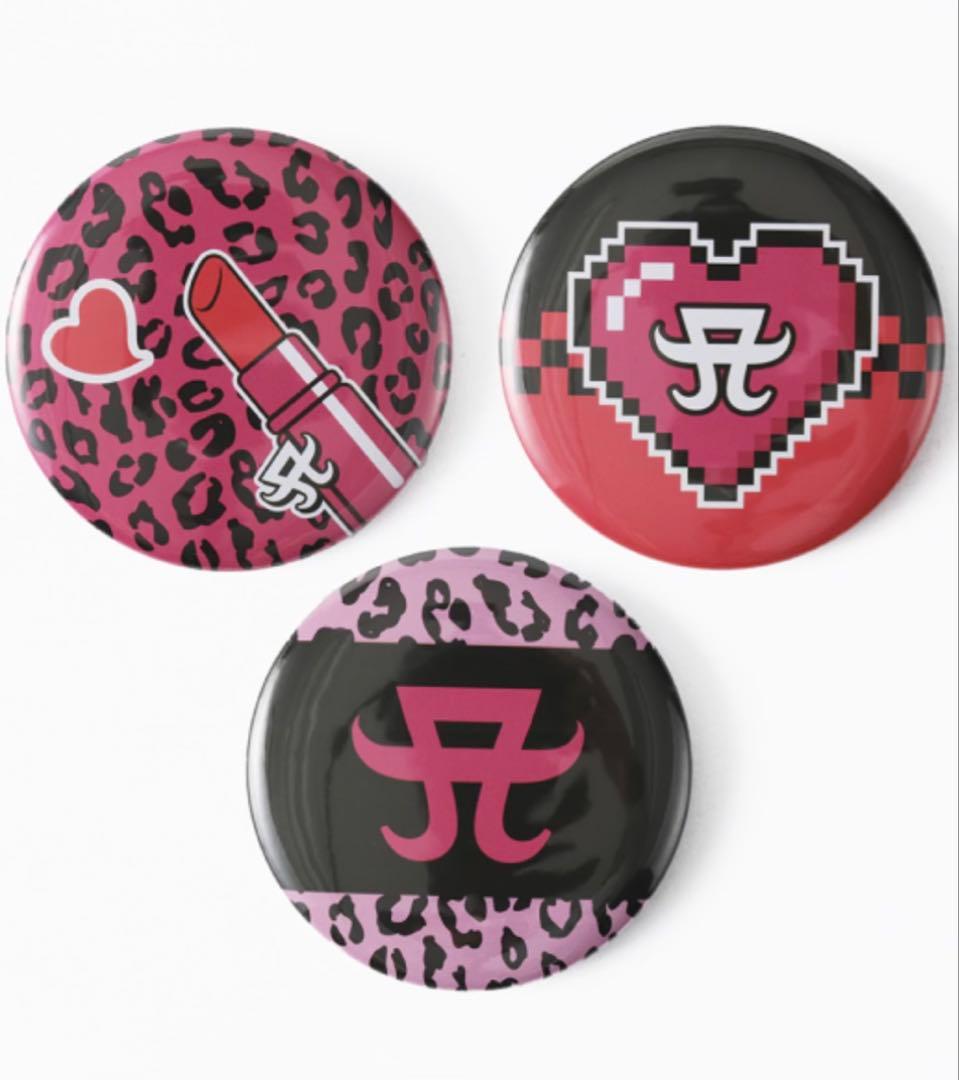 浜崎あゆみ Team Ayu スクラッチクジ オリジナル缶バッジ コンプリート