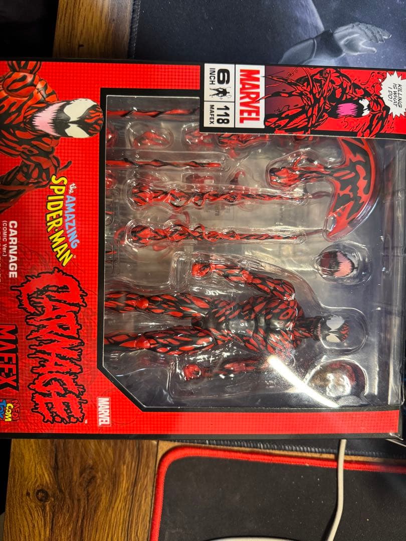 MAFEX 118CARNAGE COMIC CT toys フィギュア　セット ✨MAFEX CARNAGE (COMIC Ver.) is getting a reissue in April