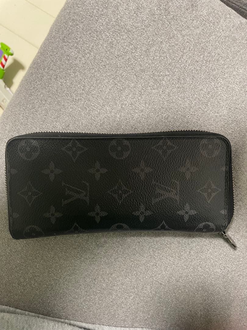 Louis Vuitton ブラック 長財布　ヴィトン　エクリプス　ジッピー