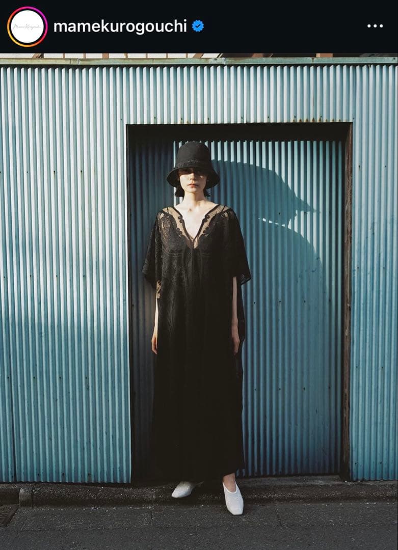 希少Mame Kurogouchi Curtain Lace Dress - メルカリ