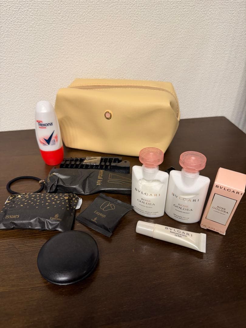 エミレーツ航空 BVLGARI ブルガリ ポーチ　9個まとめ売り