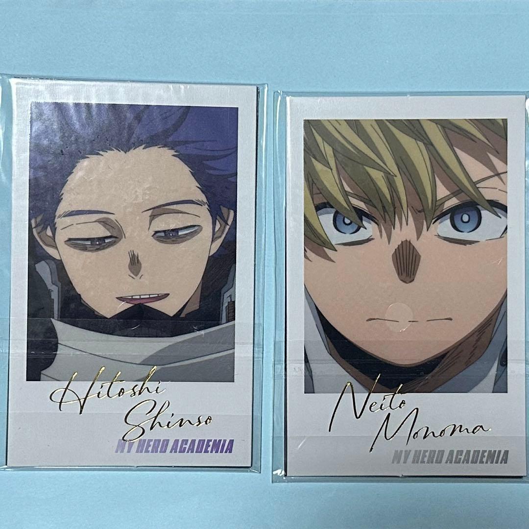 ヒロアカ Wフォトカードコレクション 物間寧人 僕のヒーローアカデミア