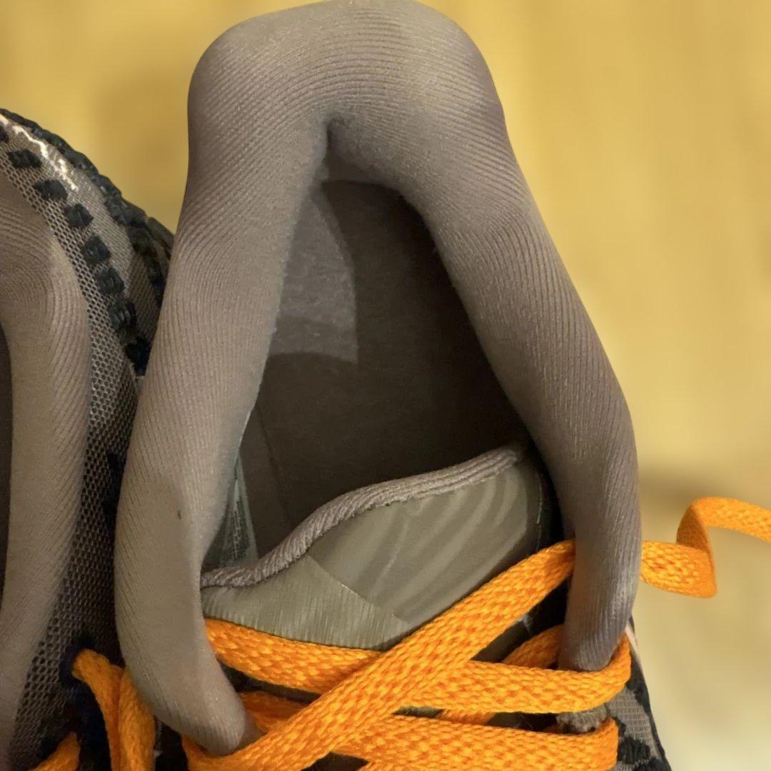 Nike バスケットボールシューズ JA3 グレー/オレンジ - メルカリ