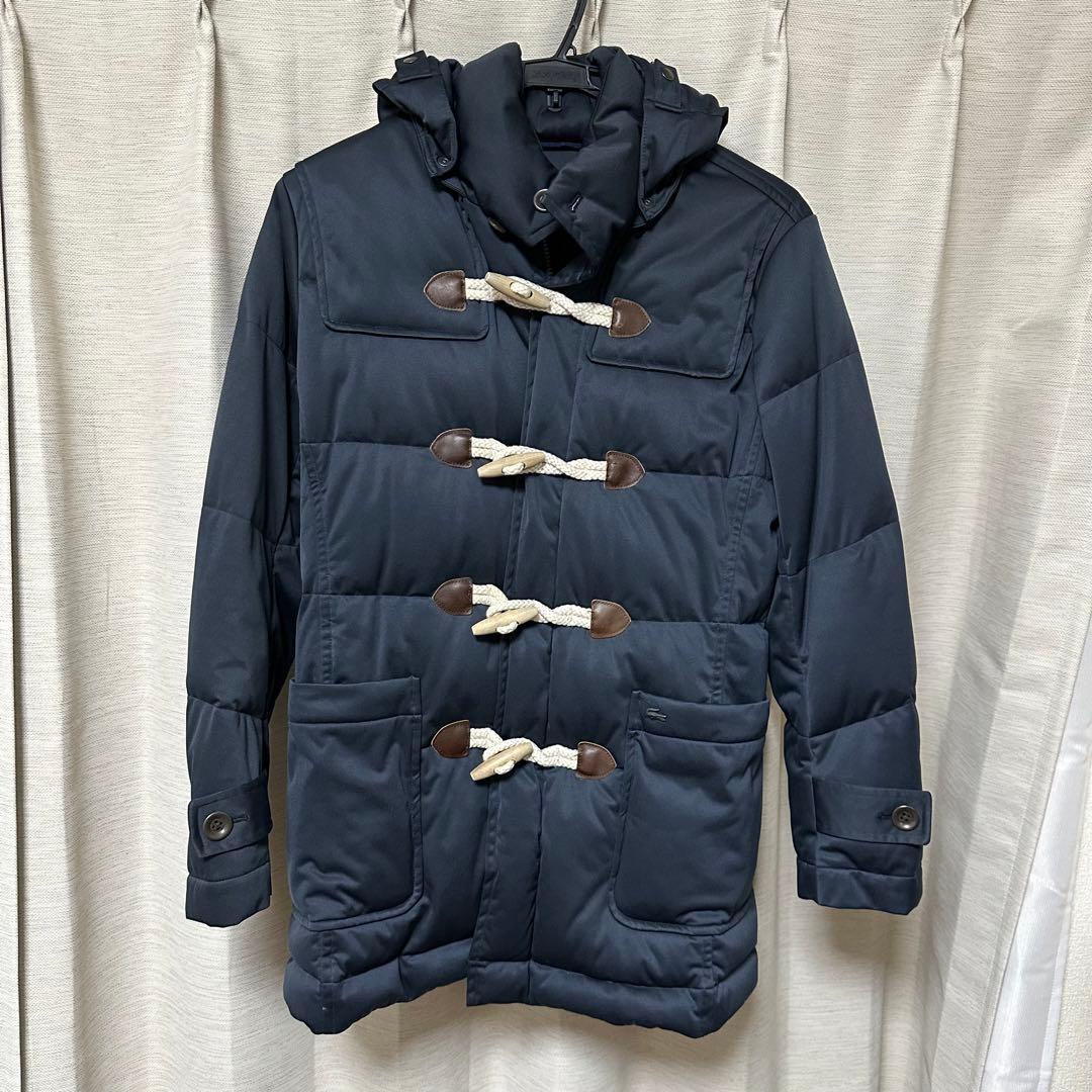 LACOSTE ラコステ メンズ ダッフルダウンコート ネイビー Mサイズ