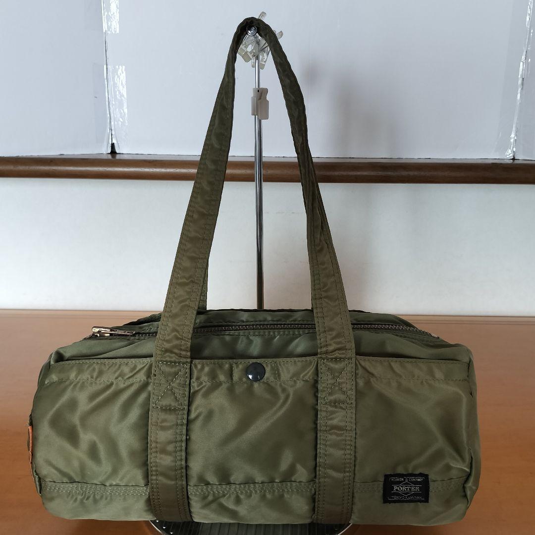 PORTER ポーター タンカー ボストンバッグSダッフルバッグ セージグリーン