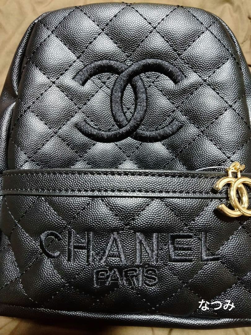 新品 シャネル ノベルティ ブラック リュック バッグ パック 説明欄を読んで CHANEL シャネル ノベルティリュック 商品説明 更新 一読ください 今