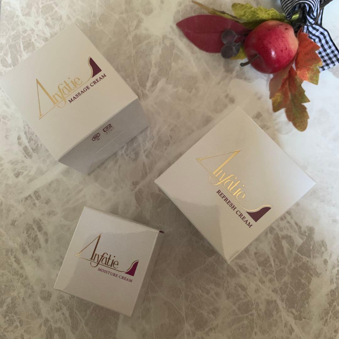 アンファティ　NAマッサージリフレッシュ旧箱・ モイスチュア最新新箱各1 計3