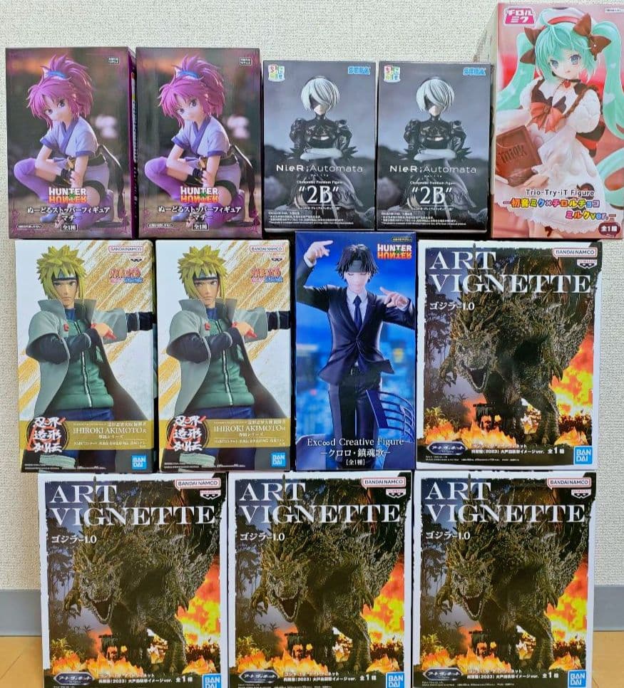 最新 フィギュア まとめ 12 個 セット アニメ ゲーム 映画 ボカロ