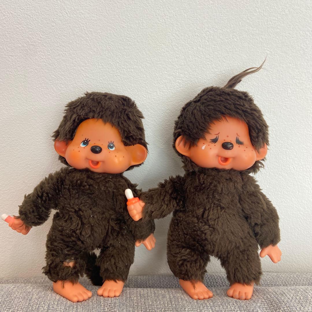 モンチッチ 初代 2体 双子 1974年製 - メルカリ