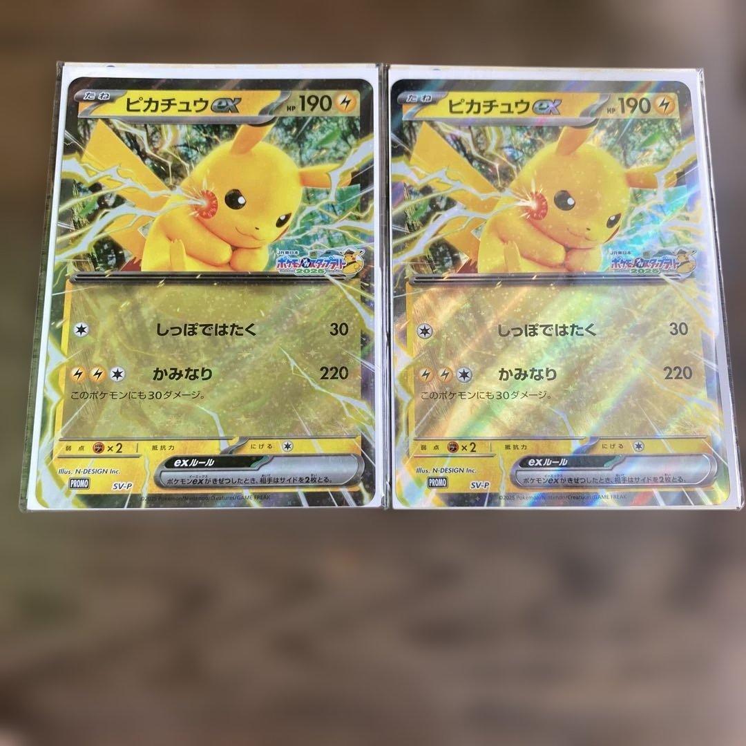 2セット JR東日本ポケモンスタンプラリー景品カード スタンプ帳付き