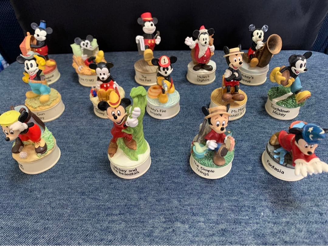 Ume　ミッキーマウスLENOX社製　14体セット