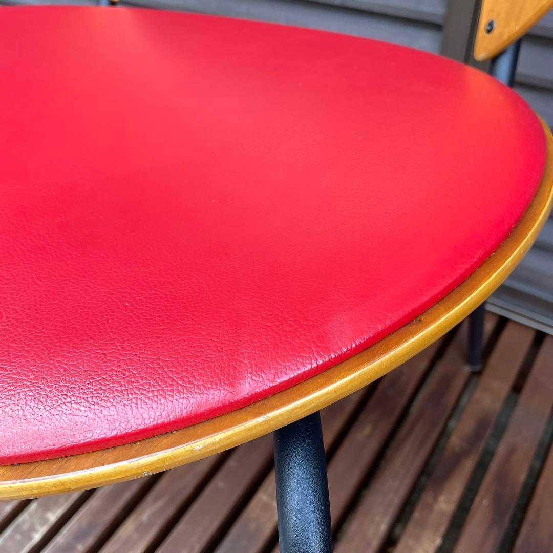 デンマーク フレデリシア 椅子 ナナディツエル 赤 2 -