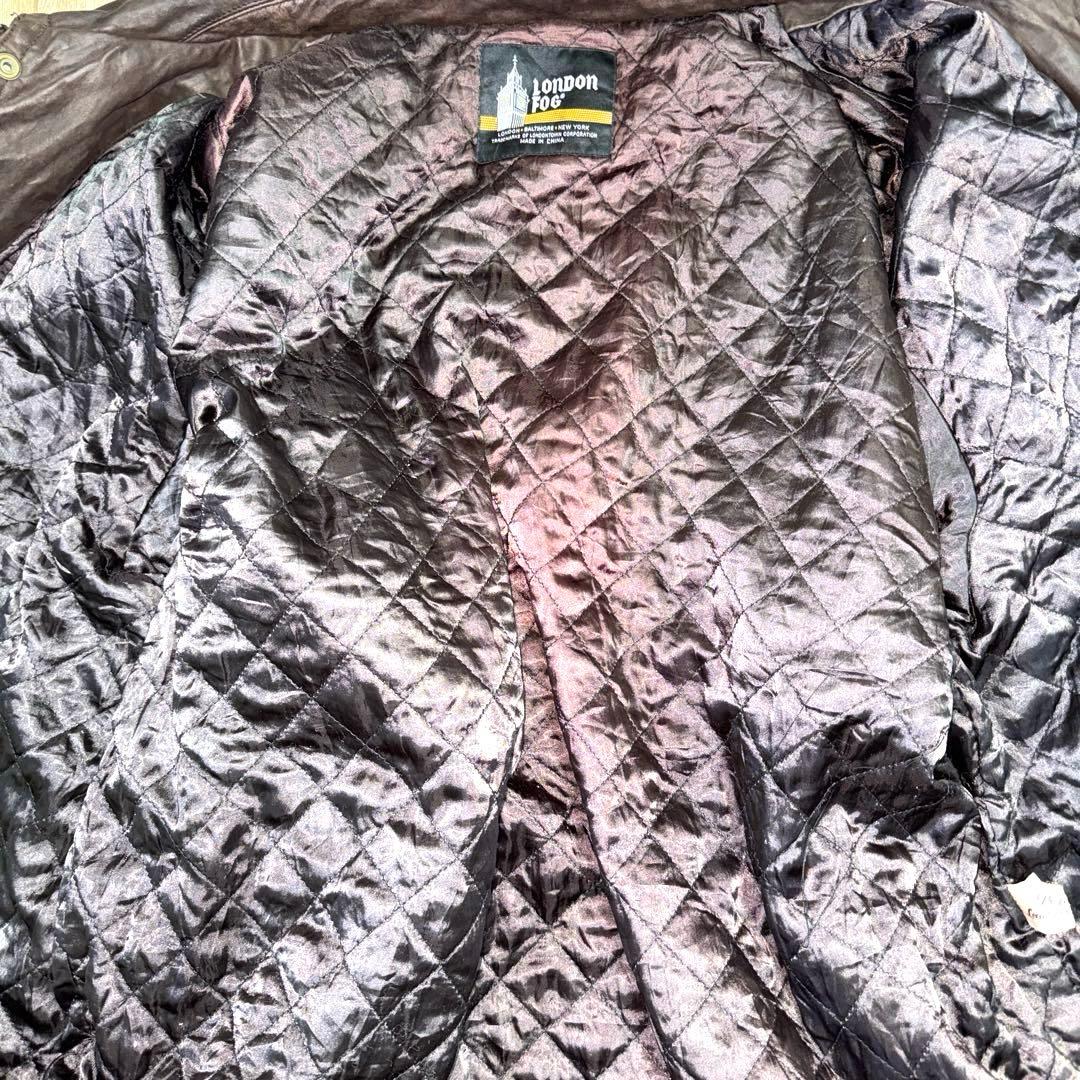 90s Vintage ロンドンフォグ レザージャケット 茶色 2XL - メルカリ