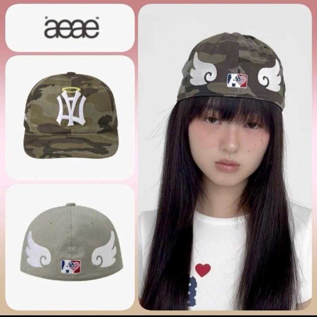 aeae AE SYMBOL ANGEL WING CAP キャップ
