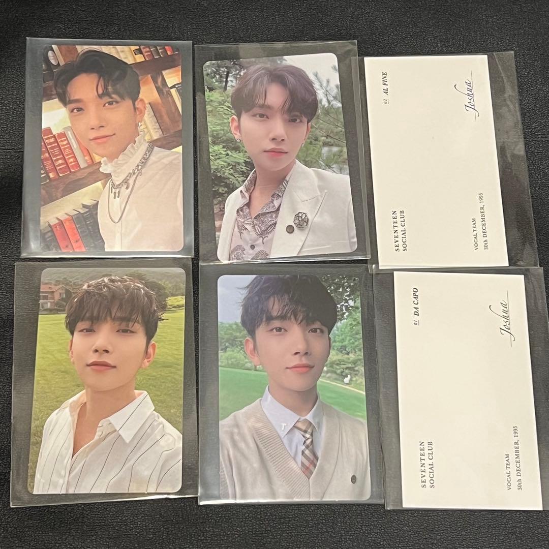 SEVENTEEN ジョシュア We make you トレカ コンプ