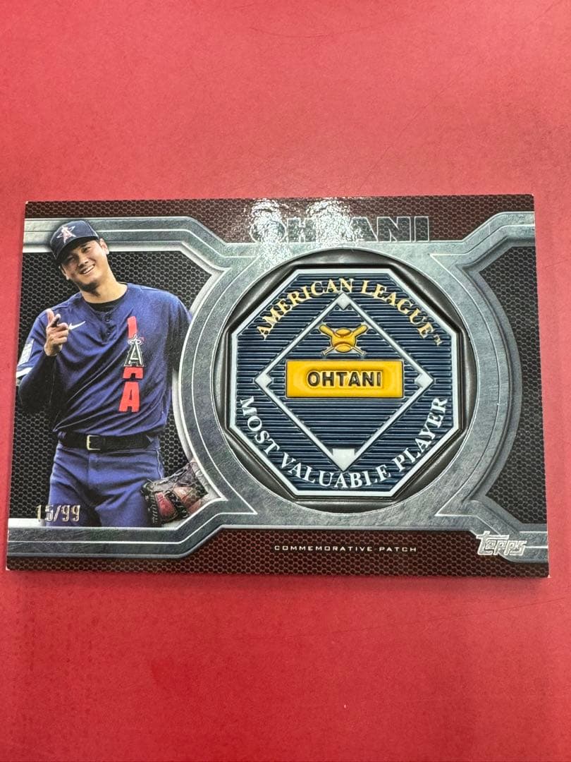 大谷翔平99枚限定カード　No.15