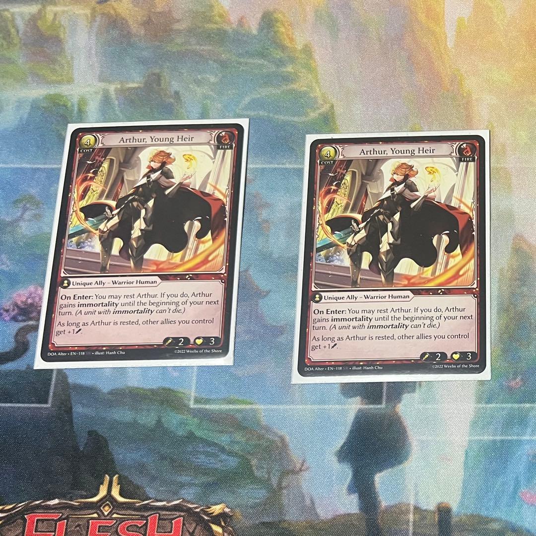 Arthur, Young Heir 2 枚grand archive