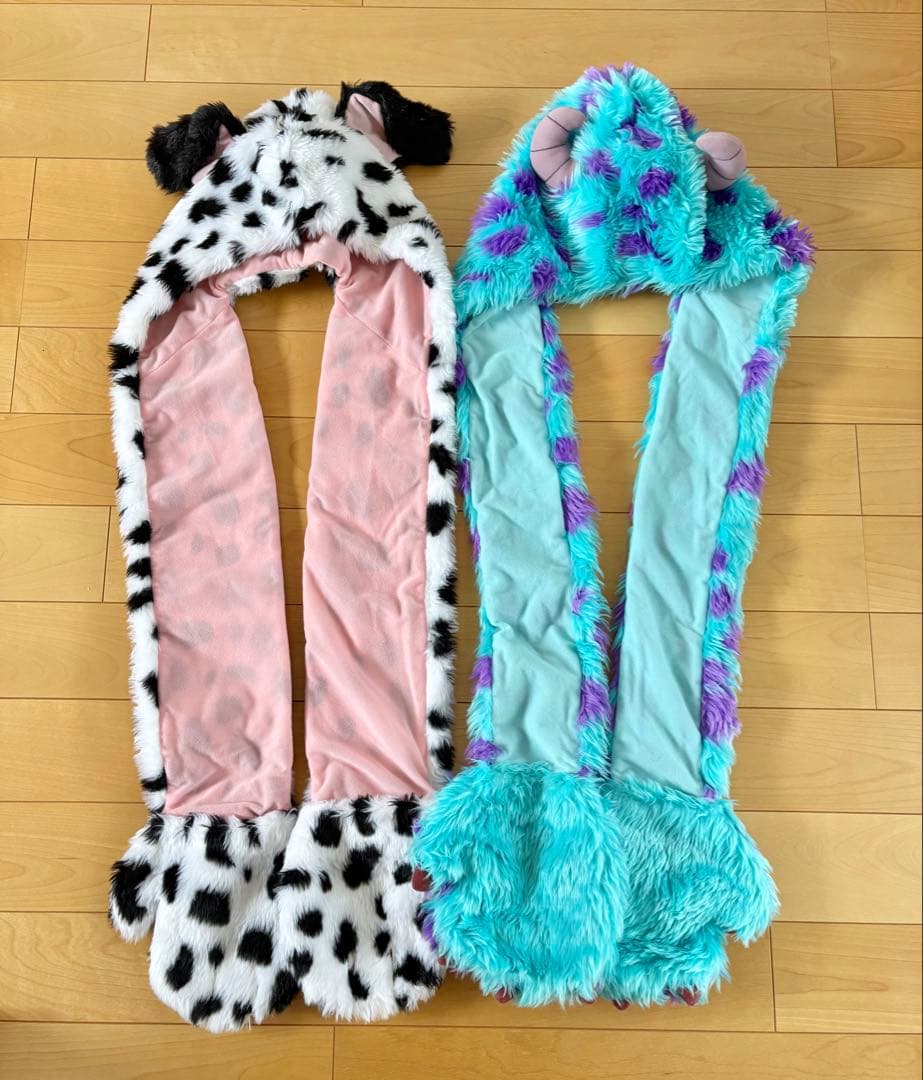 ディズニー 101匹わんちゃん サリー マフラーキャップ ファンキャップ