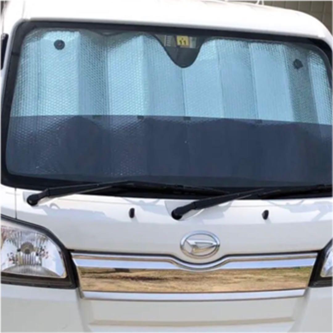 ハイゼットトラック フロントスクリーン バイザー ライトスモーク