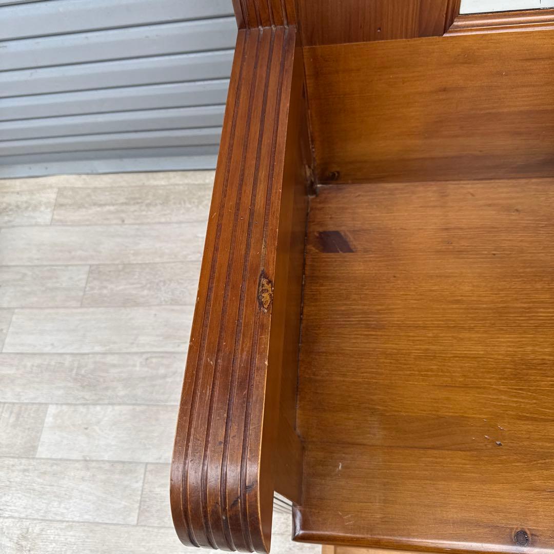 スペイン製 タイル ACTUS バレンシア 椅子 パイン材 1人掛け - メルカリ