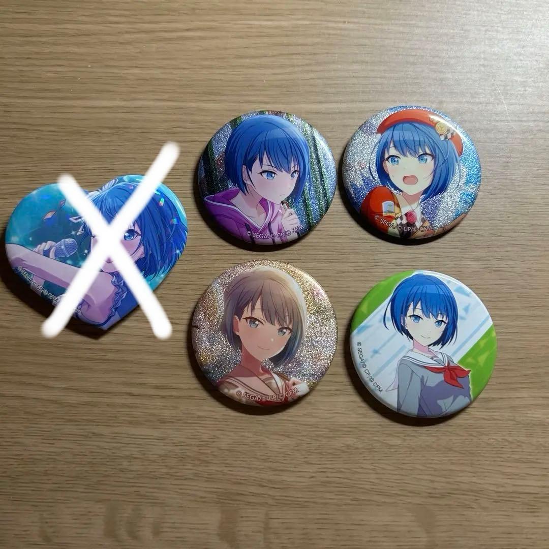 プロセカ 桐谷遥 缶バッジ 4点 まとめ売り - メルカリ