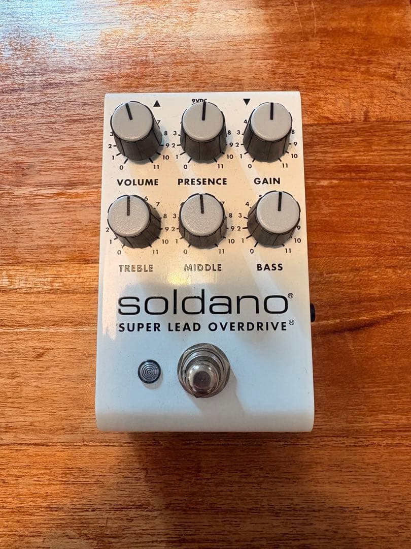 Soldano SLO Pedal オーバードライブ