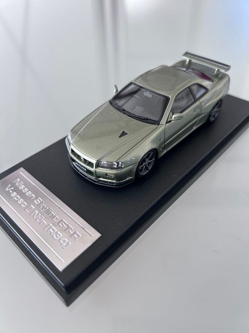 ★新品 日産 R-34 GT-R V-Spec II Nur 1/43