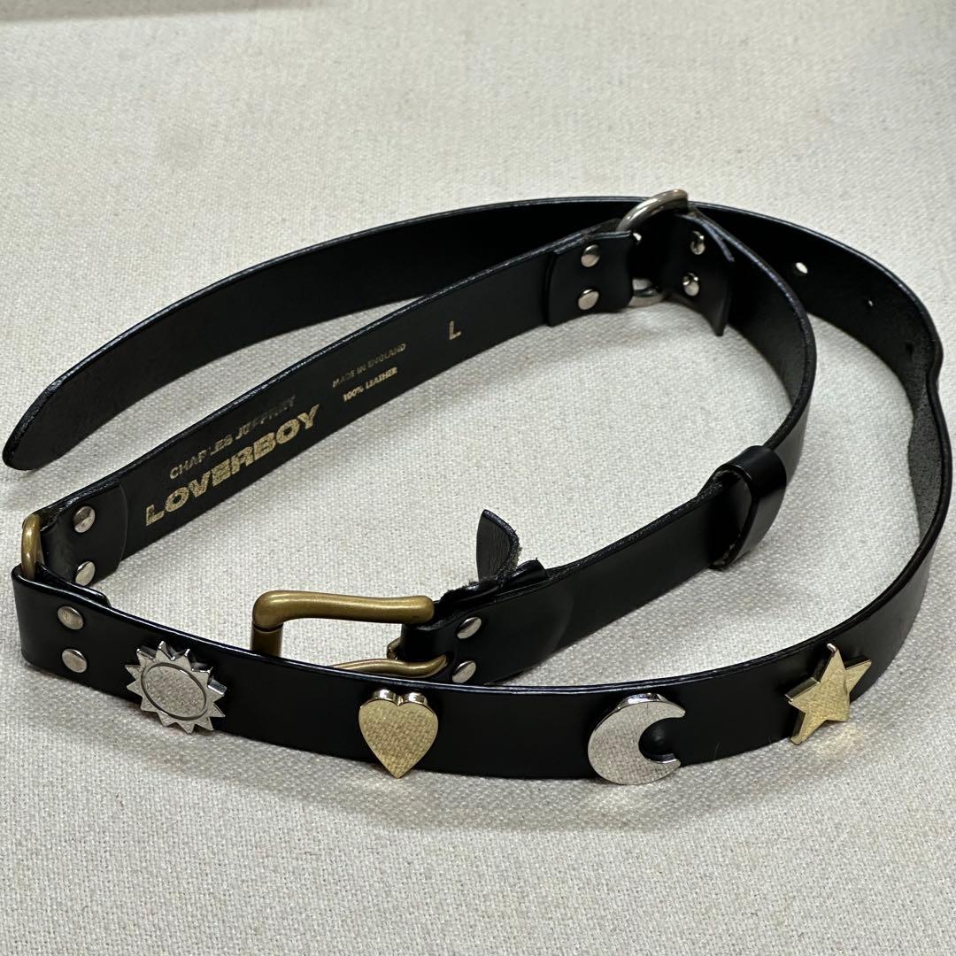小物 Charles Jeffrey Loverboy belt black