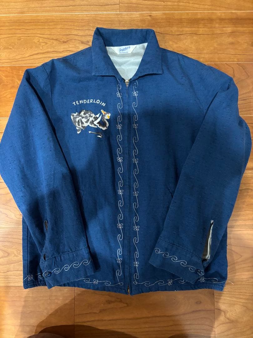希少品　TENDERLOIN T-SOUVENIR JKT M Blue