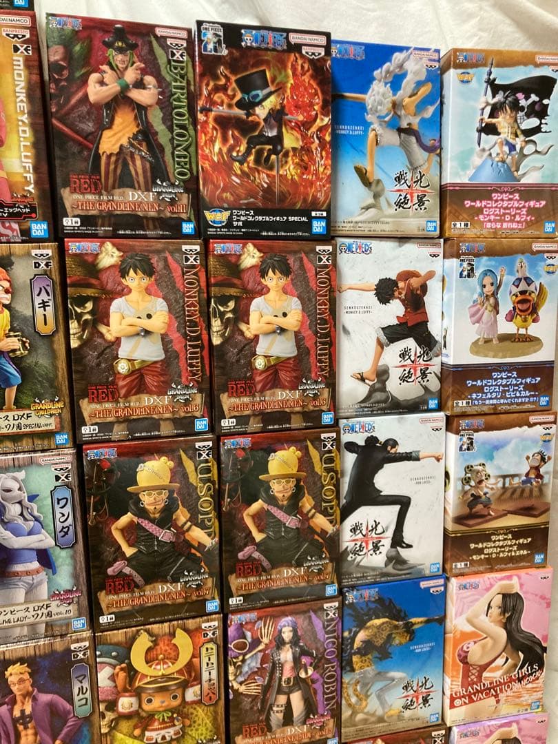 ワンピース フィギュア まとめ売り 77点 - ワンピースフィギュアまとめ