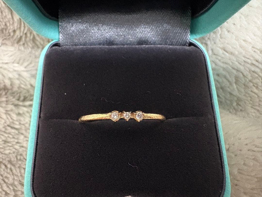 K10 ダイヤモンドリング 11号【NOIR DE POUPEE】 NOIR DE POUPEE（ノワールドプーペ） 指輪 リング 「WEB限定