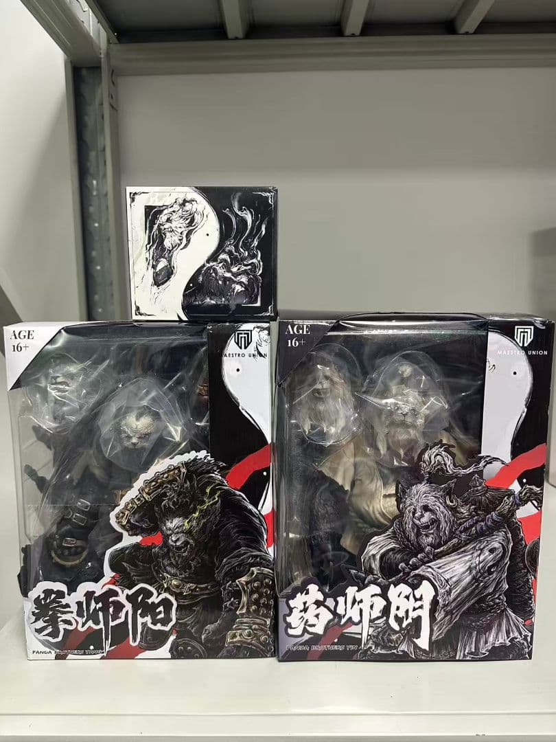 Maestro Union 1/12 パンダ 陰陽 アクションフィギュア - メルカリ