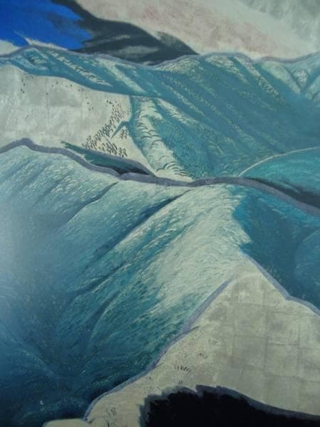 浅野 均、山岳の詩、希少な額装用画集より、美品、新品額装付