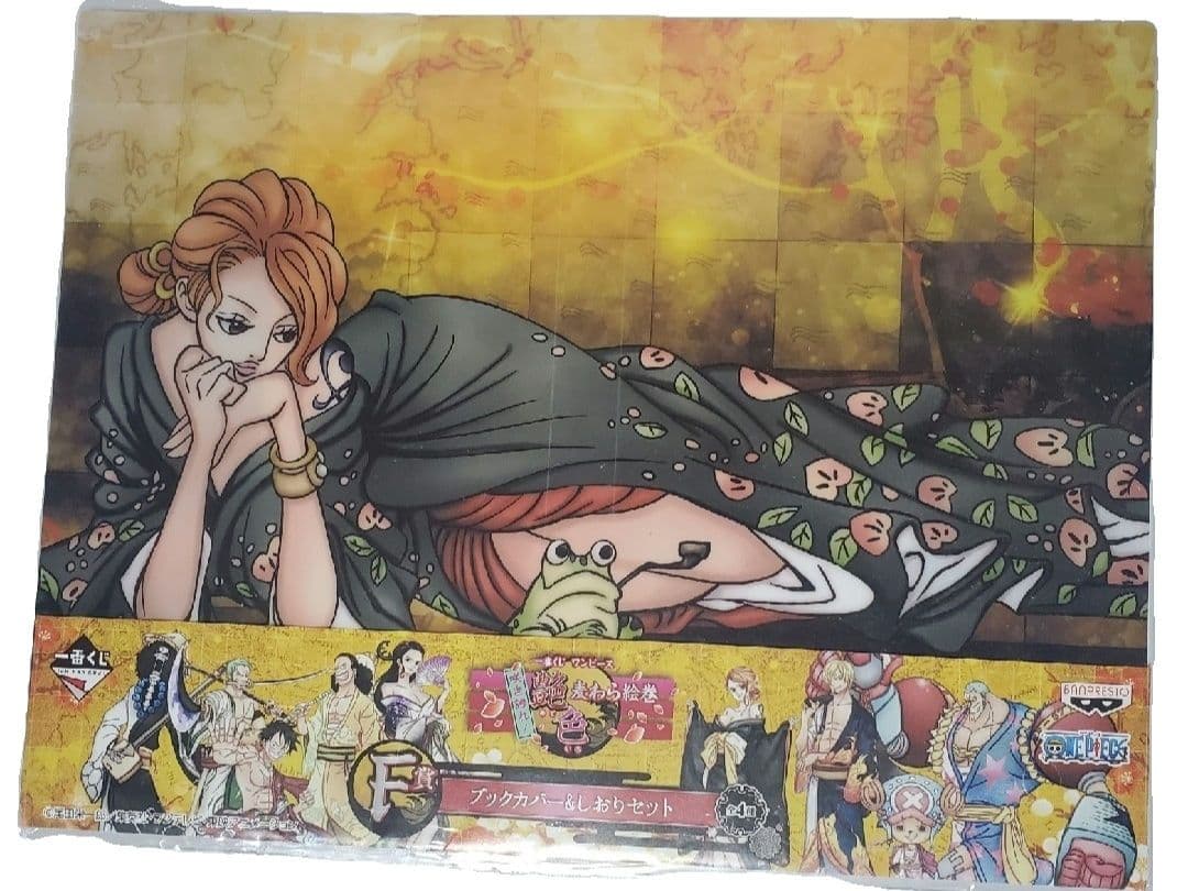 ONE PIECE ナミ 浮世絵風 ブックカバー&しおりセット レア商品 未開封