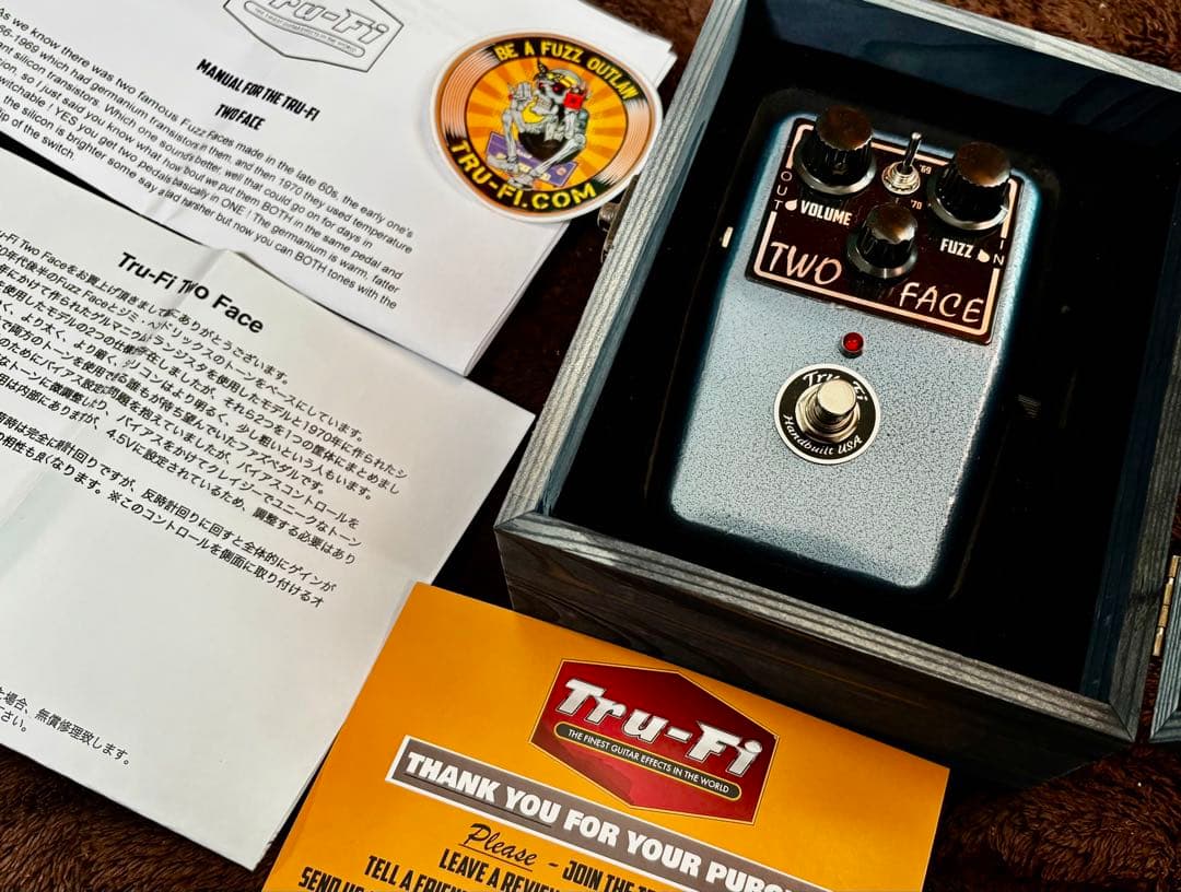 Tru-Fi Two Face ギターエフェクター