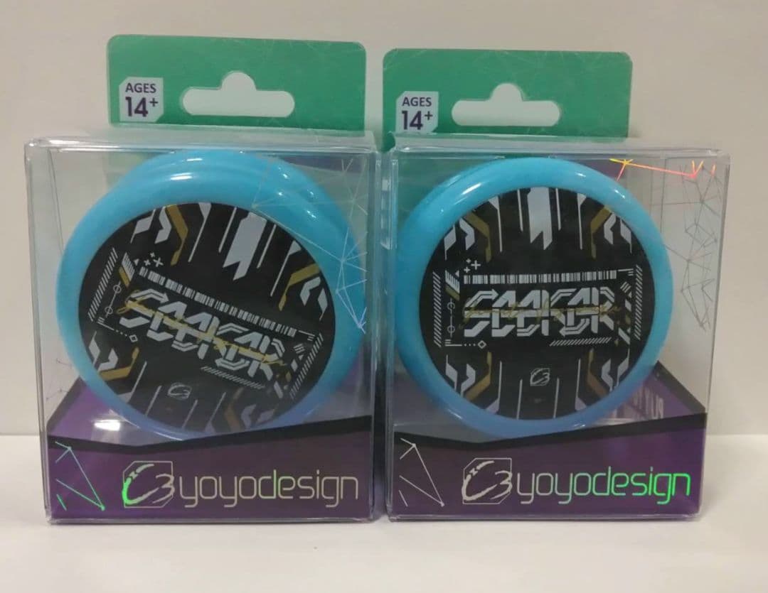 C3YOYODESIGN シーカー　シアン×ブラックキャップ