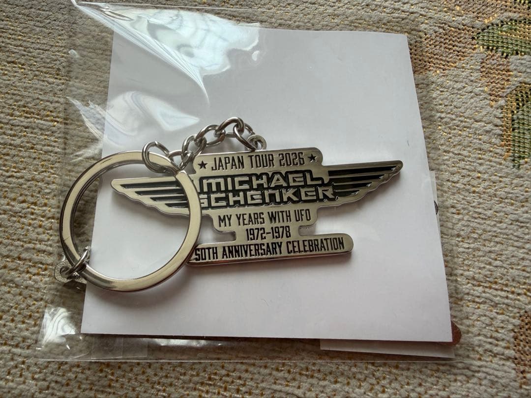 し*け様 マイケル・シェンカー 2026年日本ツアー公式グッズ ピック